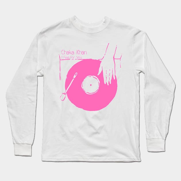 Get Your Vinyl - I Feel For You Long Sleeve T-Shirt by earthlover
